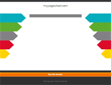 Tablet Screenshot of myyogachair.com
